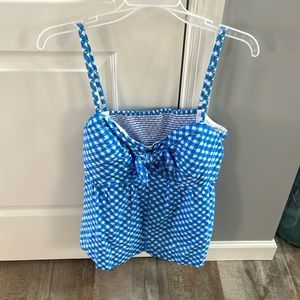 Lilly Pulitzer Mitzi top, worn once, size 12